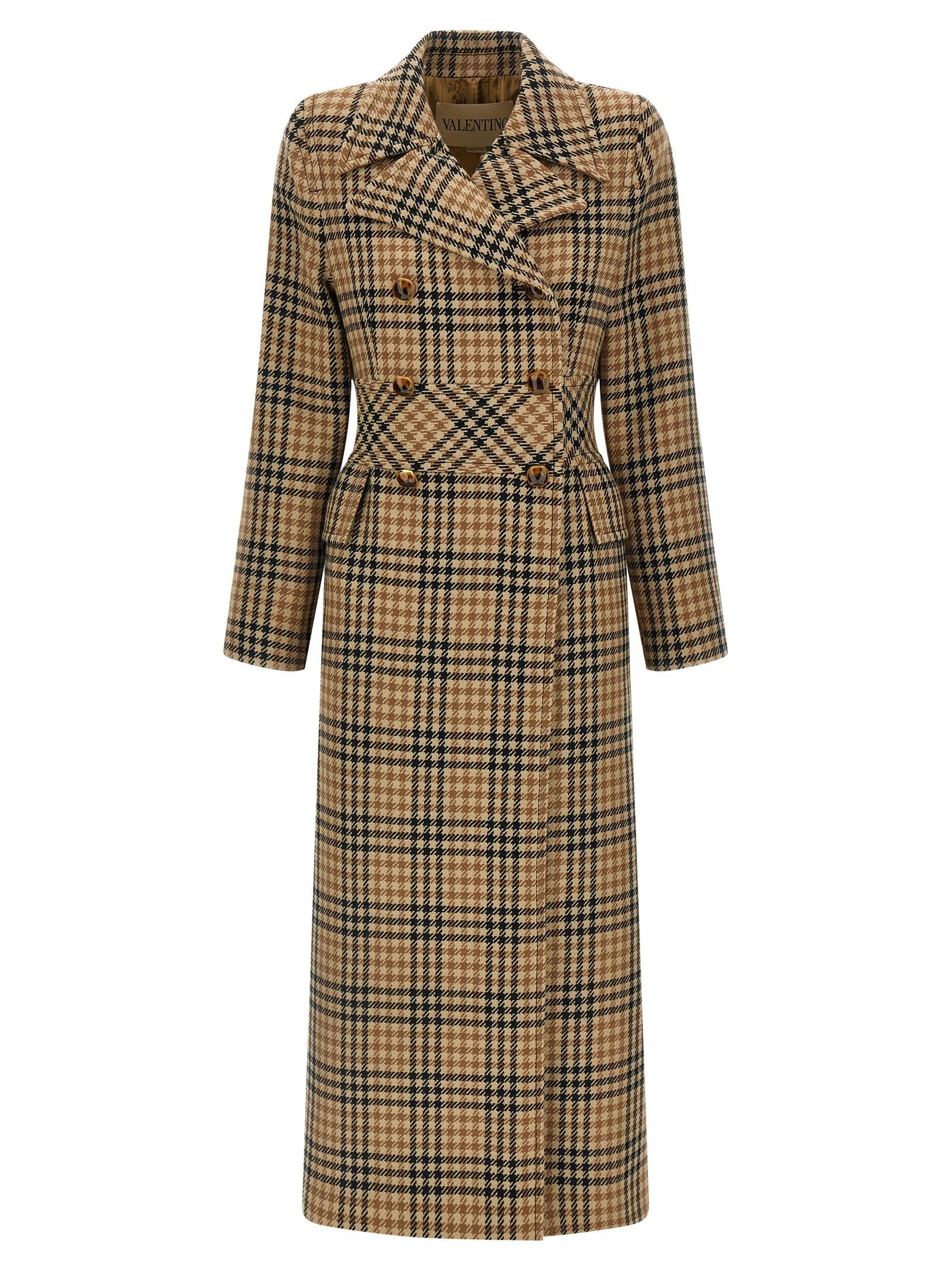 Valentino Garavani Houndstooth Wool coat