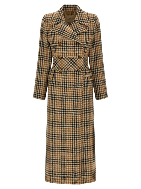 Valentino Garavani Houndstooth Wool coat