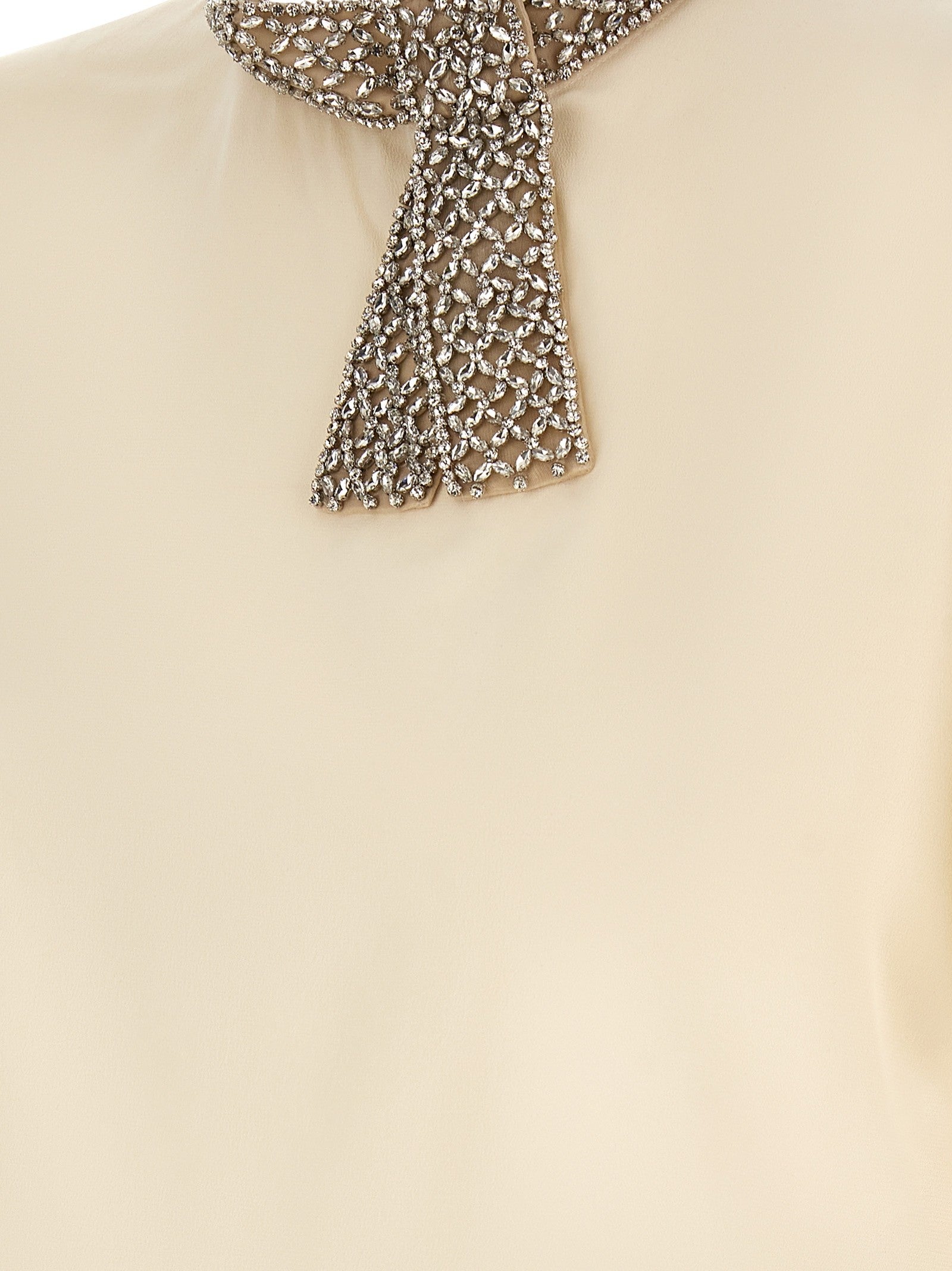 Valentino Garavani jewel collar top