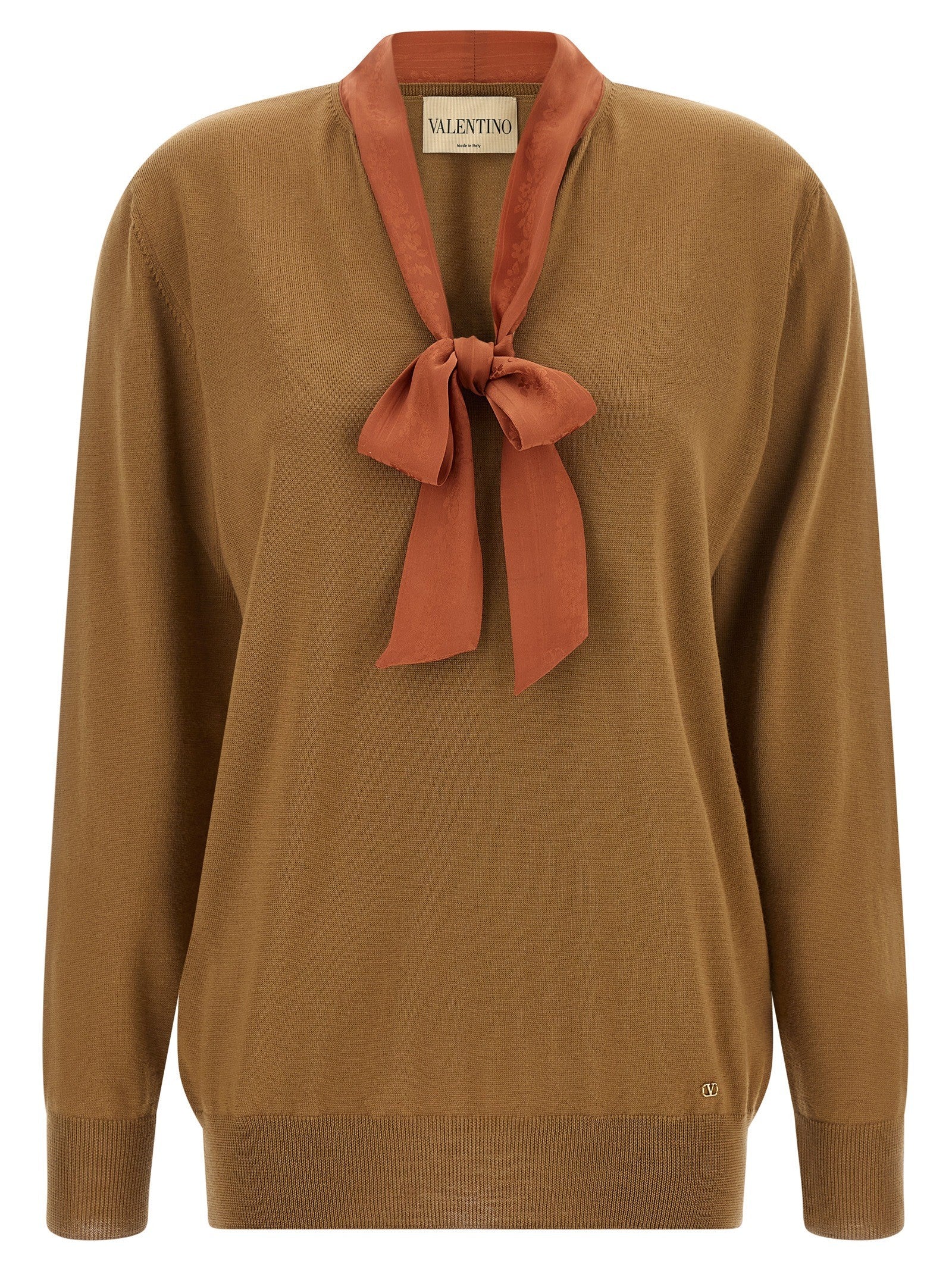Valentino Garavani lavallière collar sweater