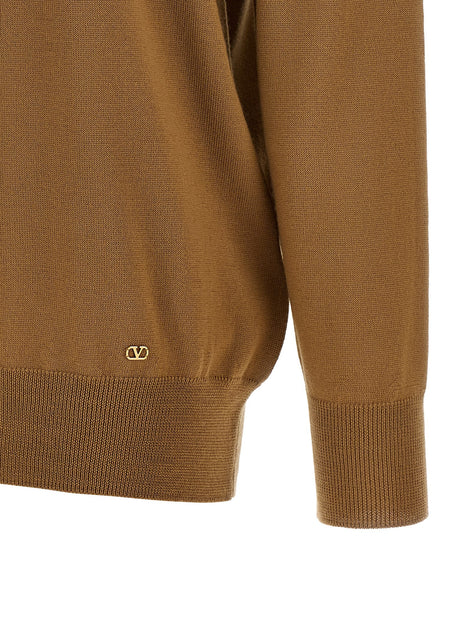 Valentino Garavani Valentino Garavani lavallière collar sweater