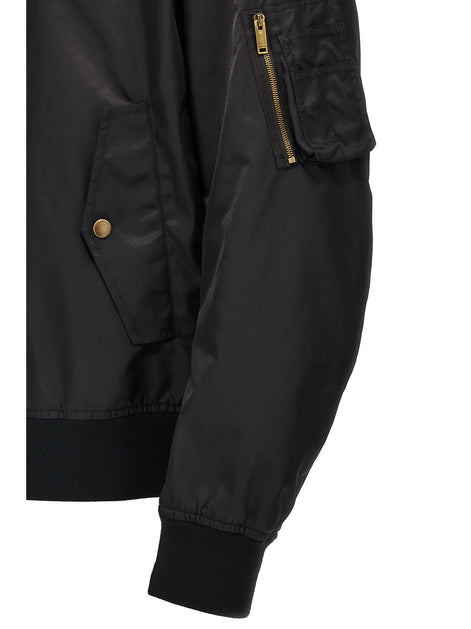 Valentino Garavani logo bomber jacket