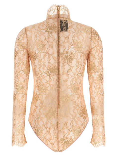 Valentino Garavani Valentino Garavani lurex lace bodysuit