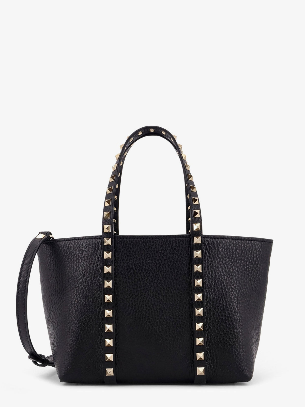 Valentino Garavani Rockstud leather shopping bag