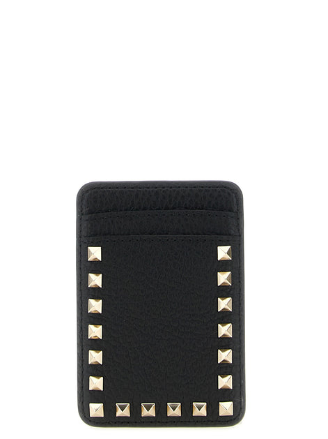 Valentino Garavani 'Rockstud' magnetic card holder