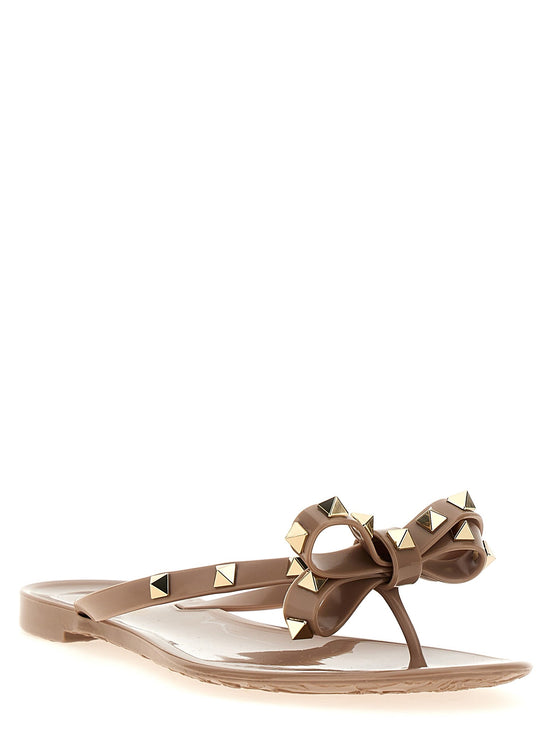 Valentino Garavani 'Rockstud' thong sandals