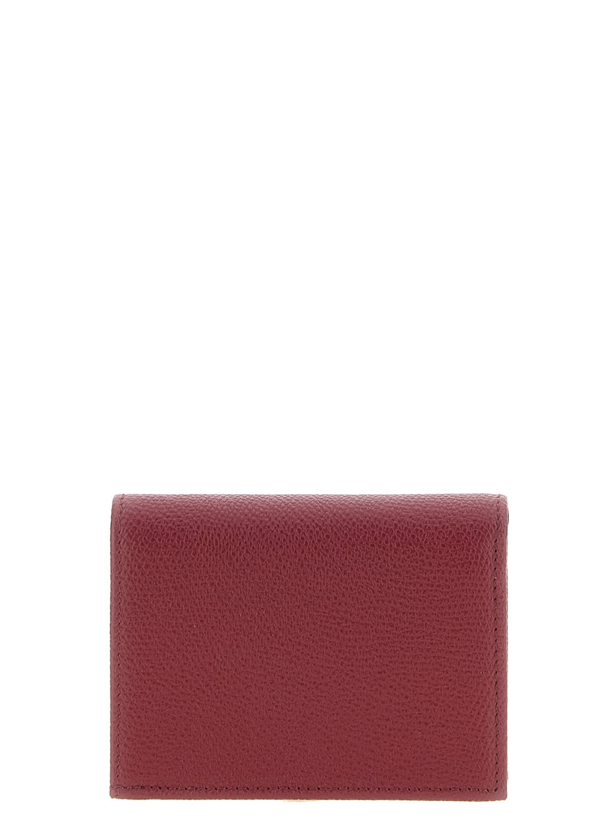 Valentino Garavani Valentino Garavani 'VLogo' burgundy wallet
