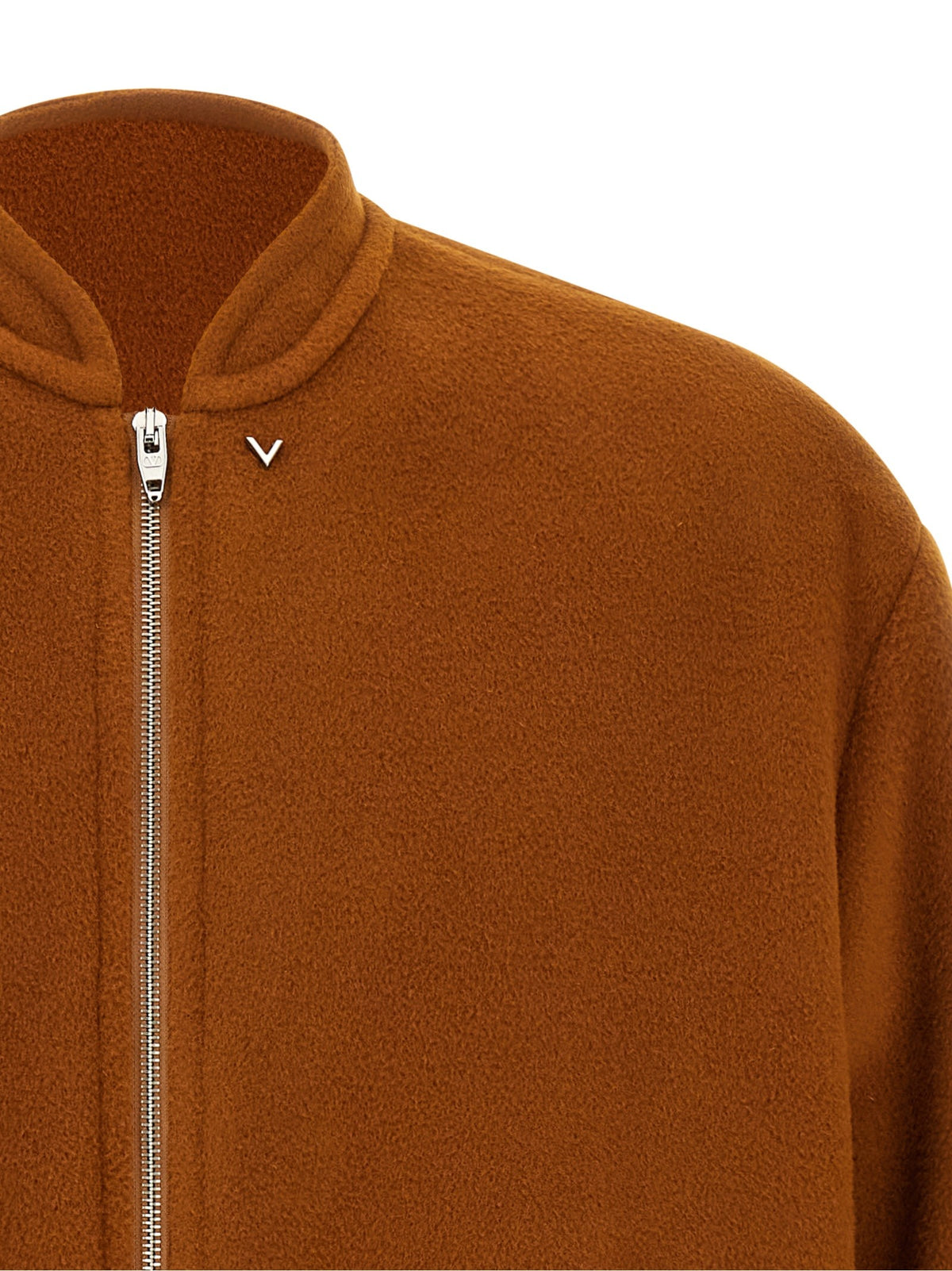 Valentino Garavani Valentino Garavani 'VLogo' orange bomber jacket