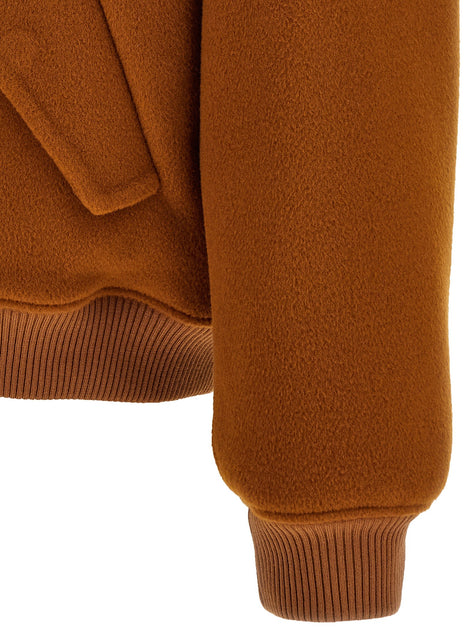Valentino Garavani Valentino Garavani 'VLogo' orange bomber jacket