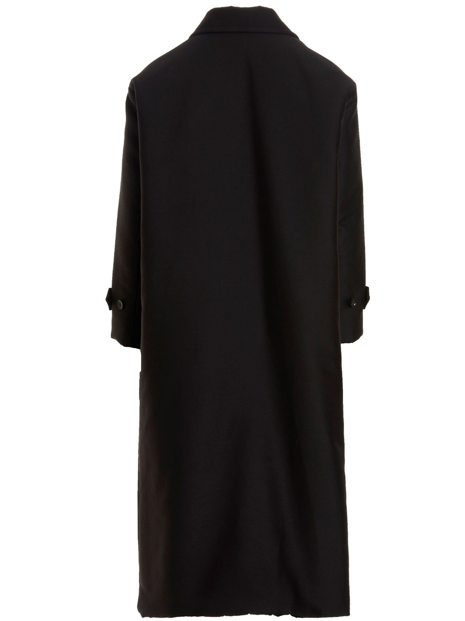 Valentino Pink PP Collection reversible long coat