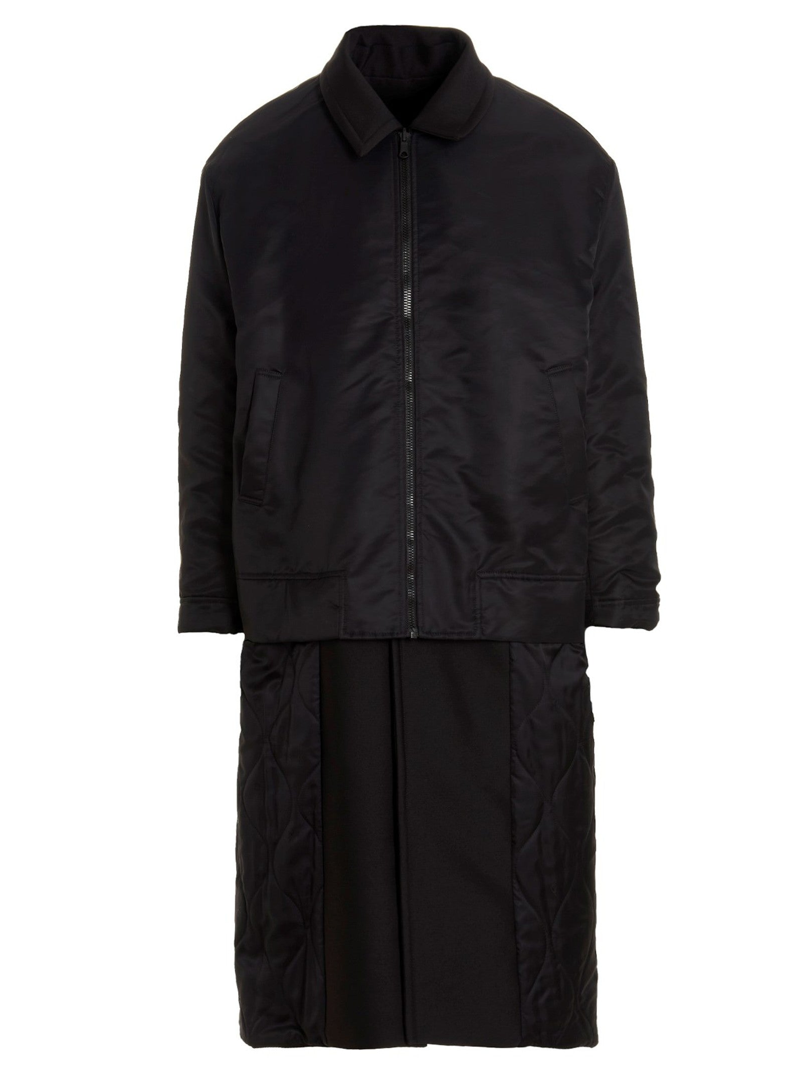 Valentino Pink PP Collection reversible long coat