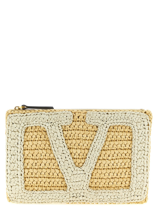 ValentinoGaravani 'VivaSuperstar Crochet' clutch bag