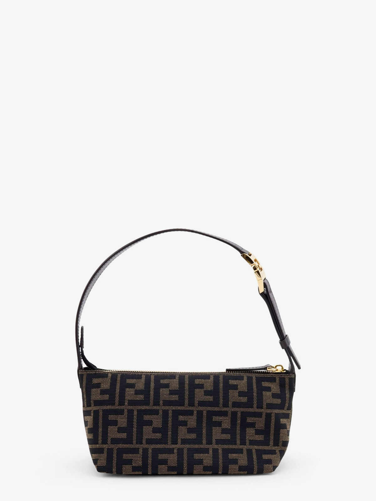 Vanity Pouch FF Jacquard Fabric Small Handbag