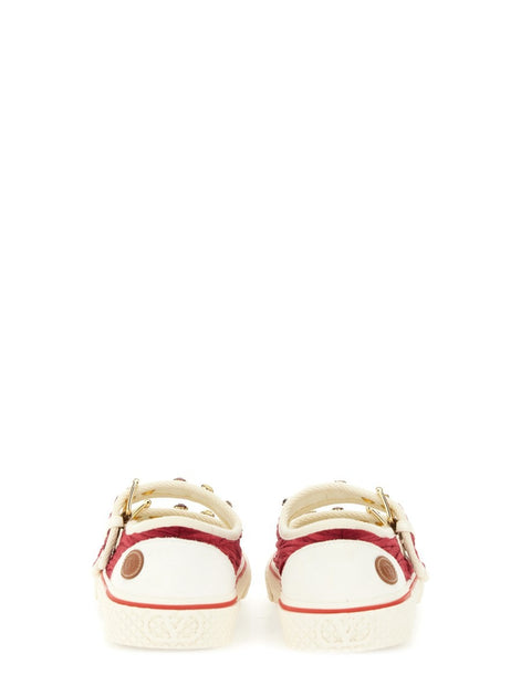 VELVET "DOLLYBOARD" BALLERINA SNEAKER