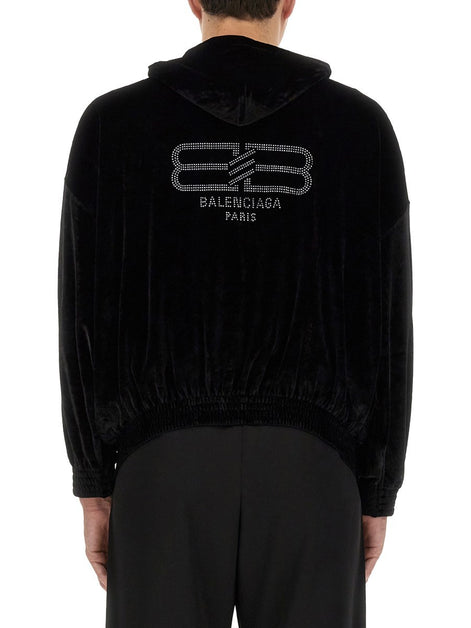 VELVET SWEATSHIRT