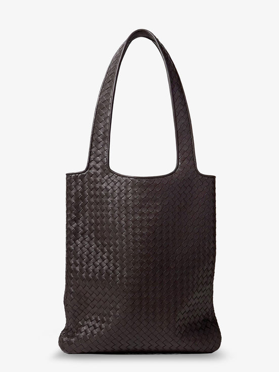 Veneto leather shoulder bag with Intrecciato motif