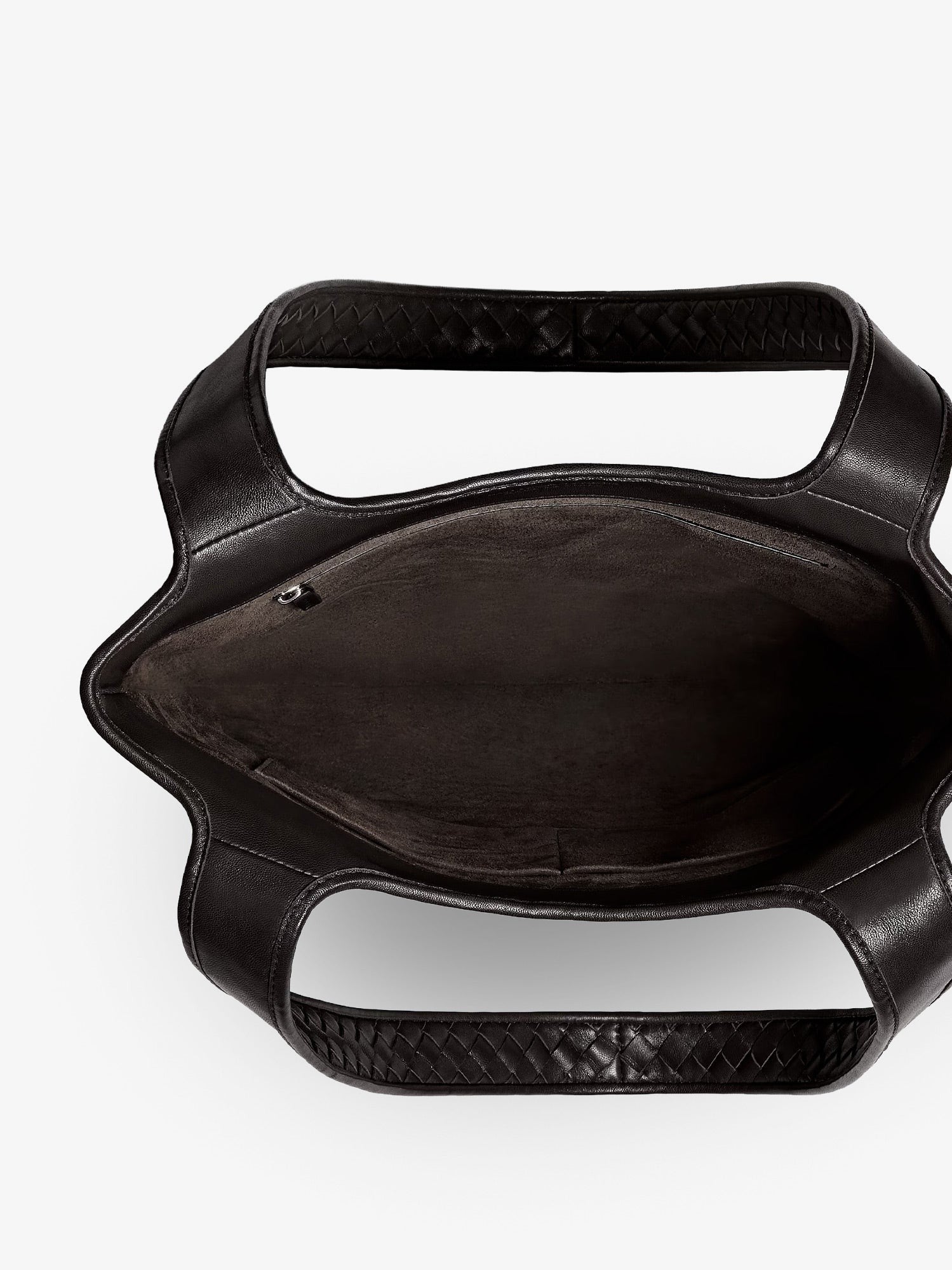 Veneto leather shoulder bag with Intrecciato motif