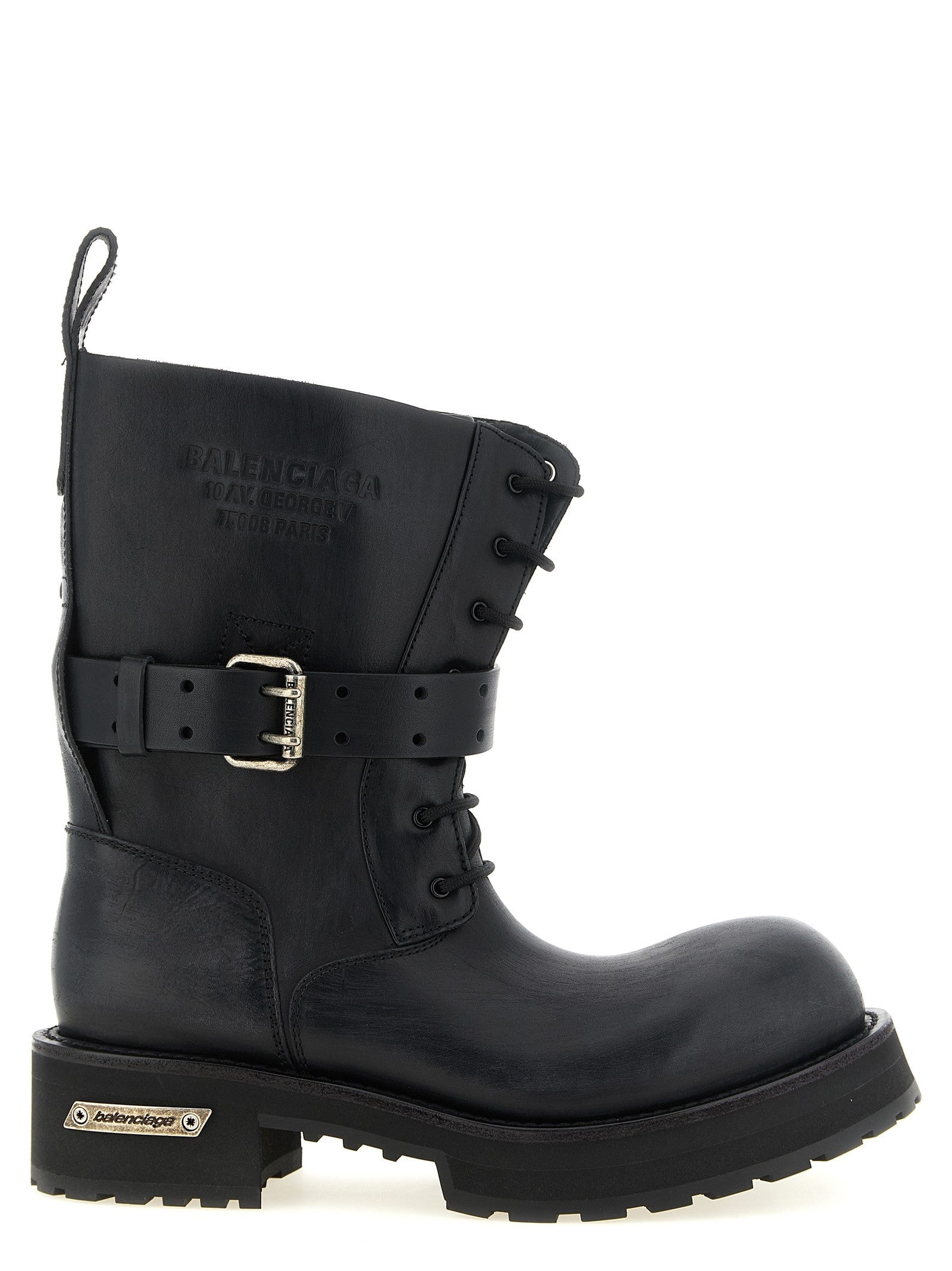 Venom lace-up boots