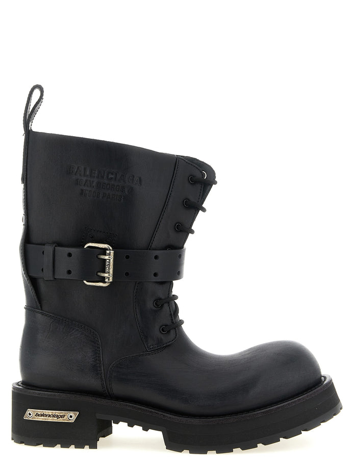Venom lace-up boots
