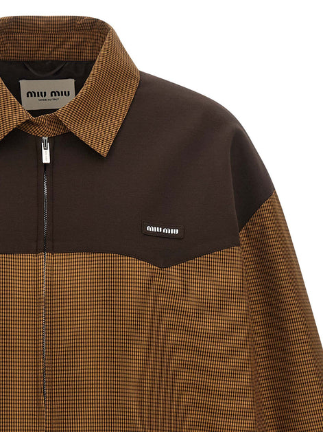 Vichy blouson