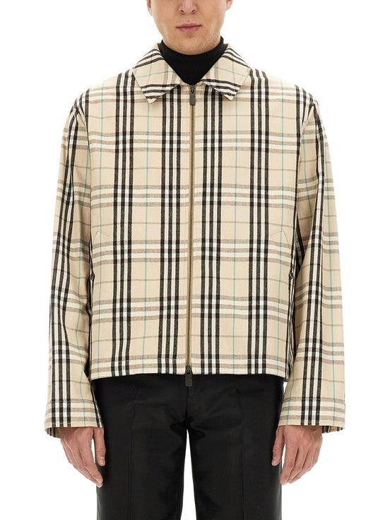 "VINTAGE CHECK" JACKET