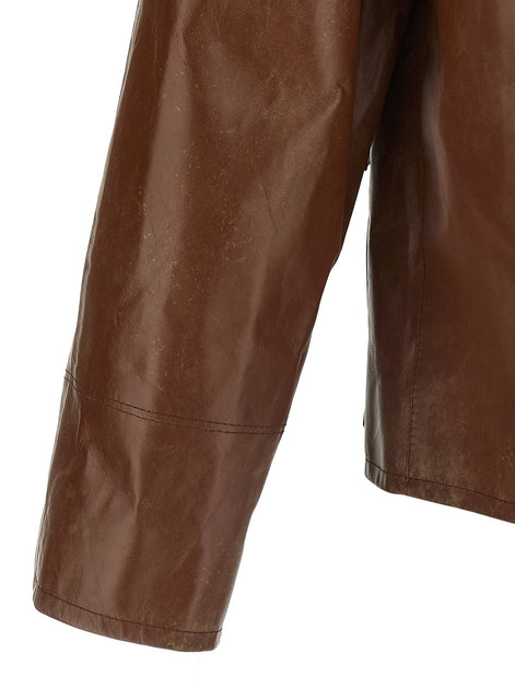 PRADA Vintage leather blouson