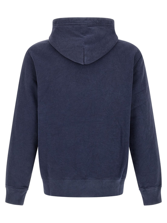 Vintage print hoodie