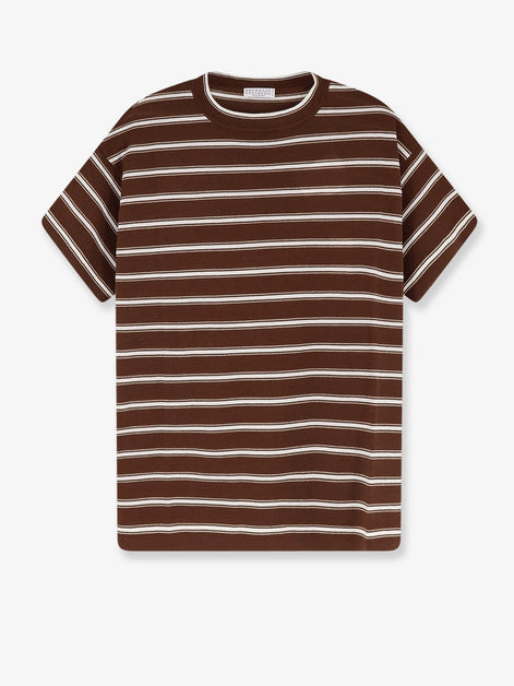 Virgin wool and cashmere blend t-shirt
