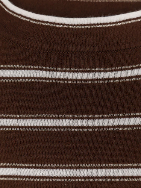 Virgin wool and cashmere blend t-shirt
