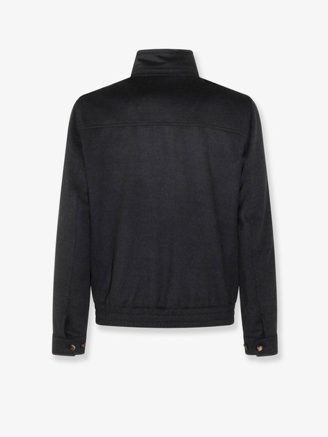 Brunello Cucinelli Virgin wool jacket with zip