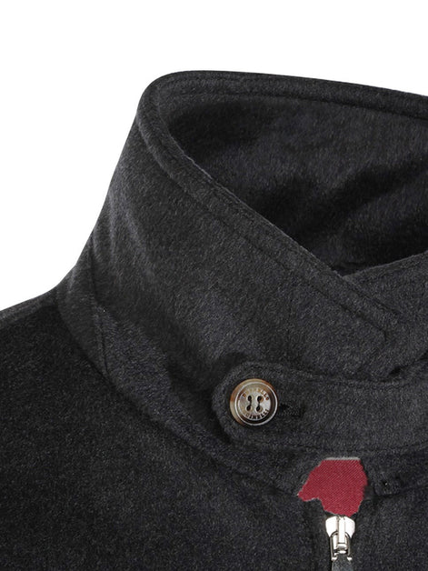 Brunello Cucinelli Virgin wool jacket with zip