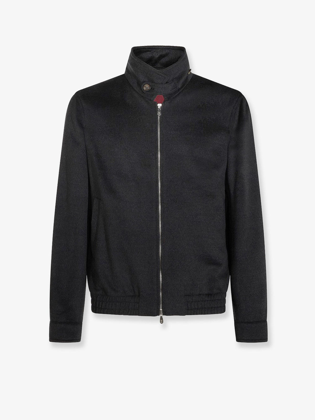 Virgin wool jacket with zip