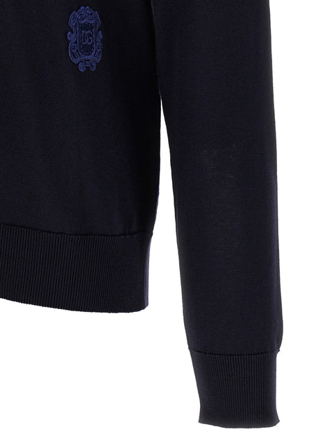 Dolce & Gabbana Virgin wool polo shirt