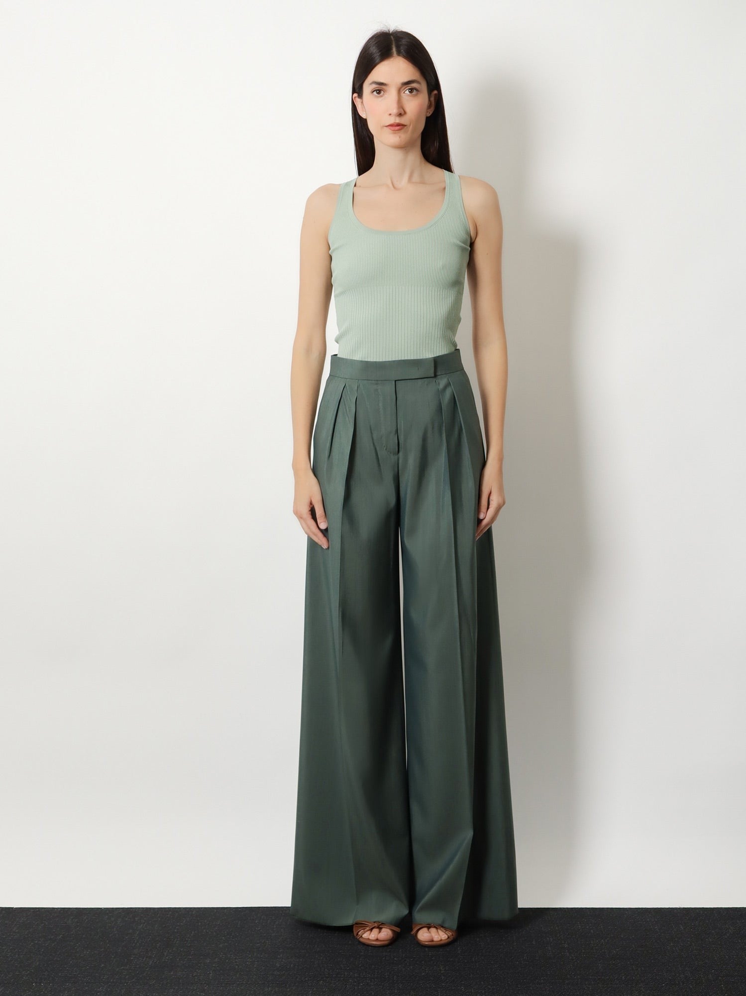 Viscose blend tank top