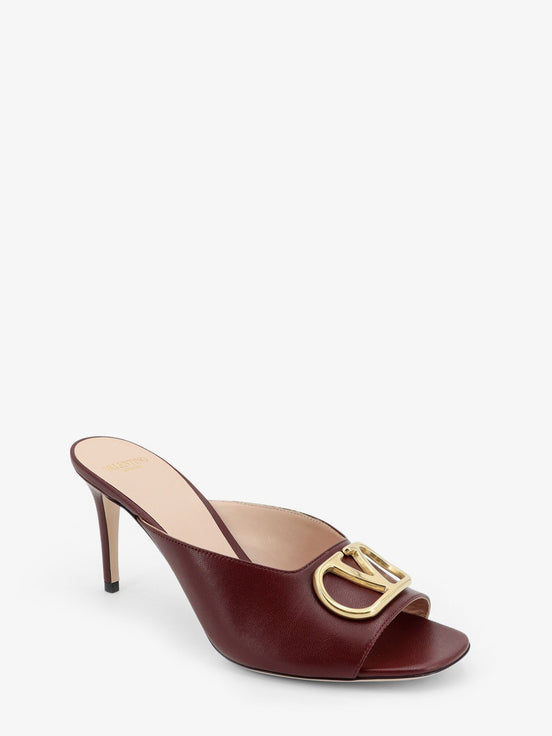 VLogo Signature Leather Sandals