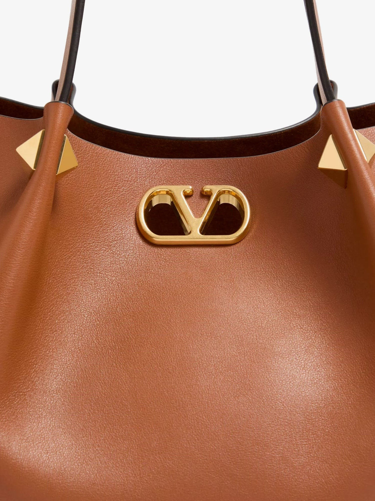 Valentino Garavani VLogo Signature Leather Tote Bag