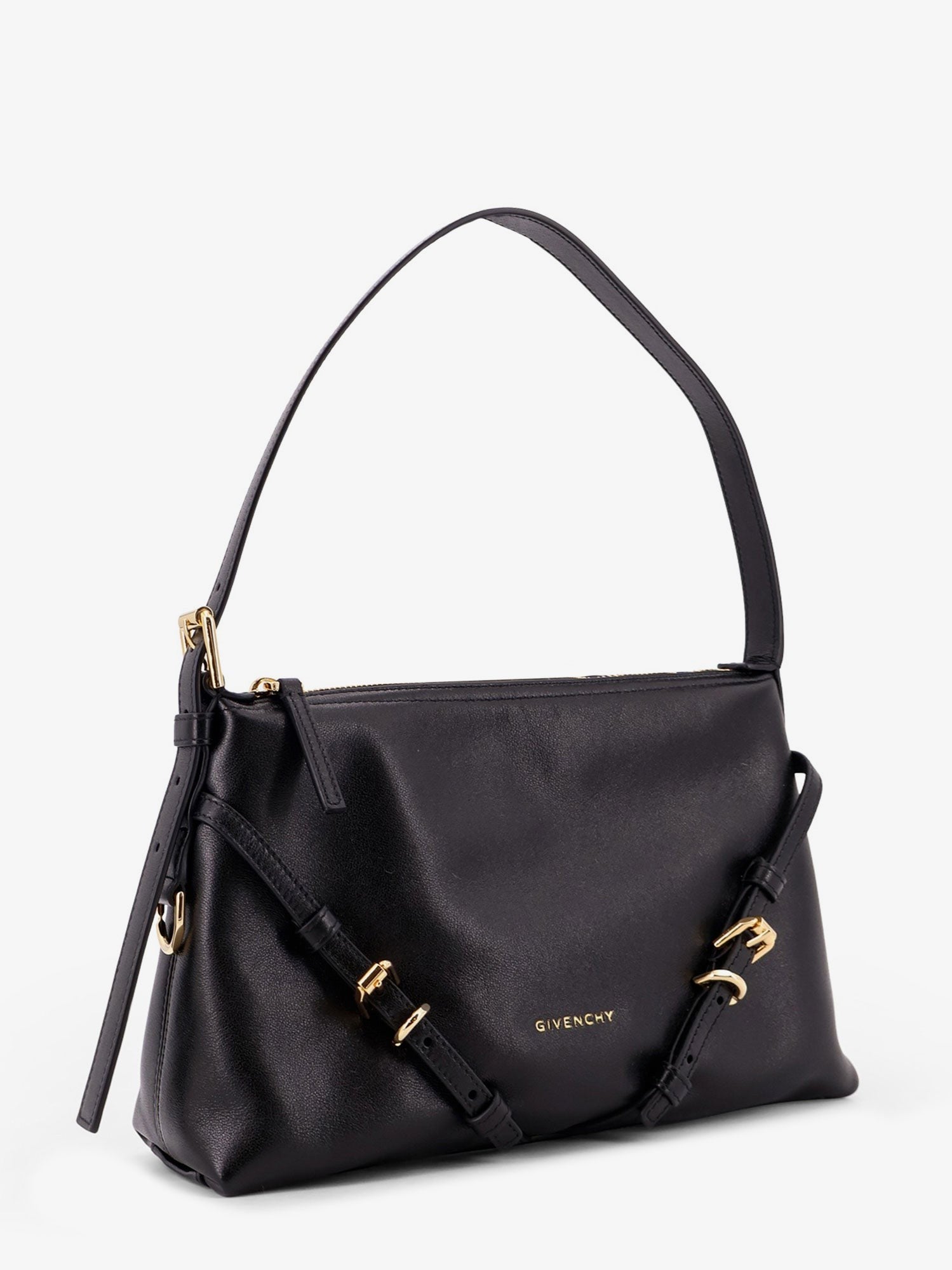 Voyou leather shoulder bag