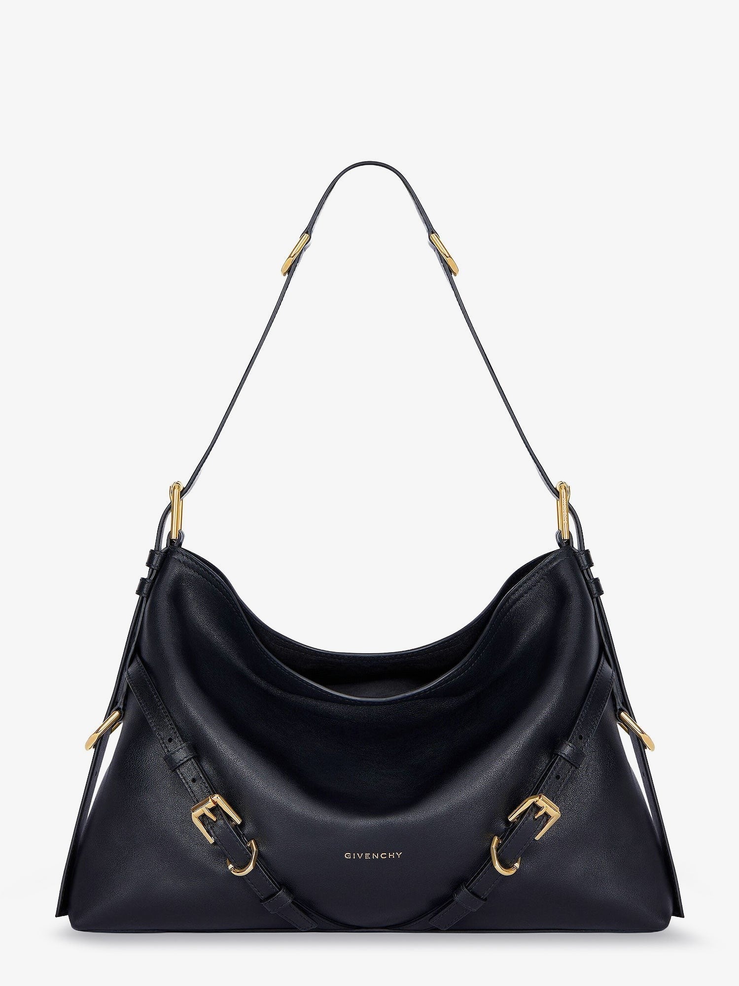 Voyou Medium leather shoulder bag