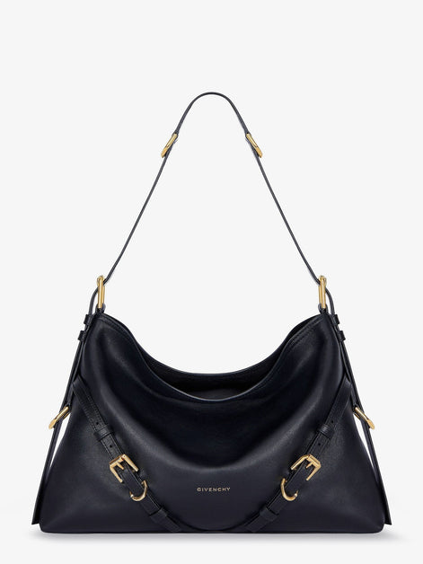 Voyou Medium leather shoulder bag