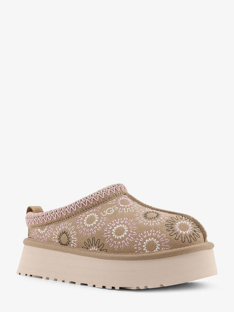W Tazz suede sandals with multicolor embroidery