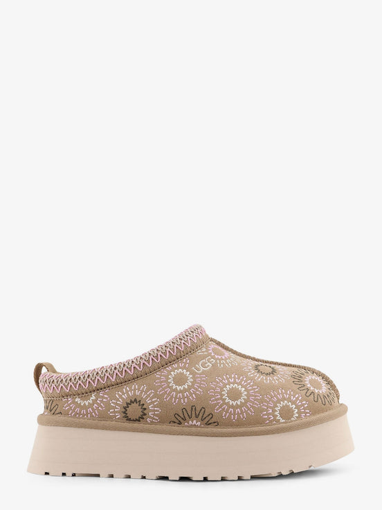 W Tazz suede sandals with multicolor embroidery