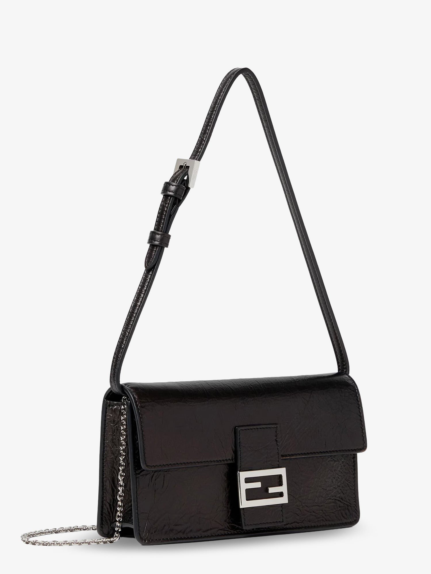 Fendi Wallet on Chain Tube leather crossbody bag