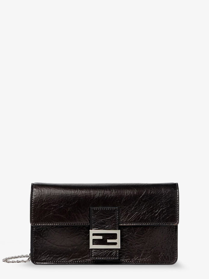 Wallet on Chain Tube leather crossbody bag