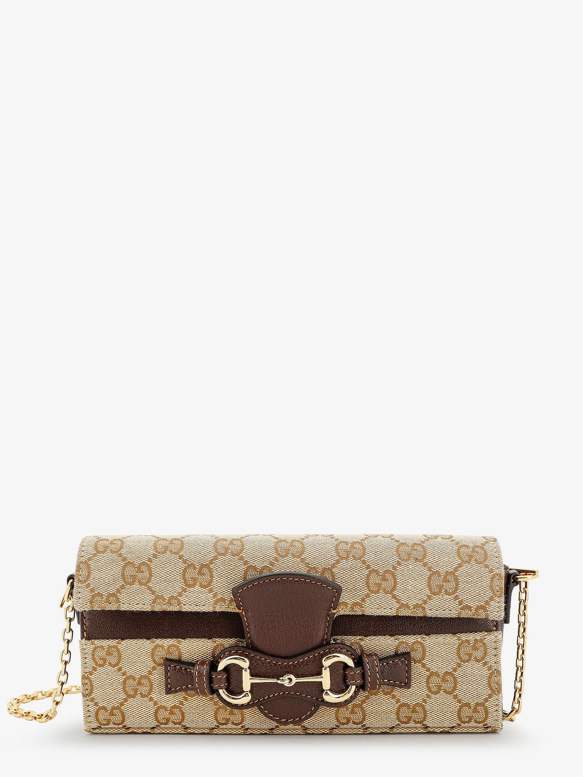 Wallet with chain and Horse Clip