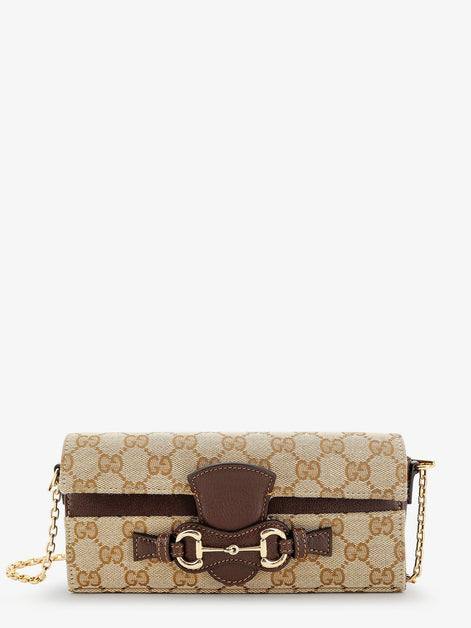 Wallet with chain and Horse Clip