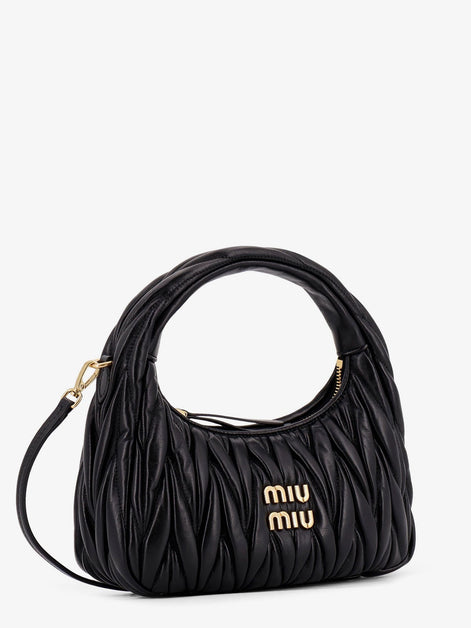 Miu Miu Wander matelassé leather crossbody bag