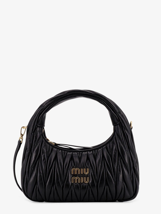 Wander quilted leather crossbody bag