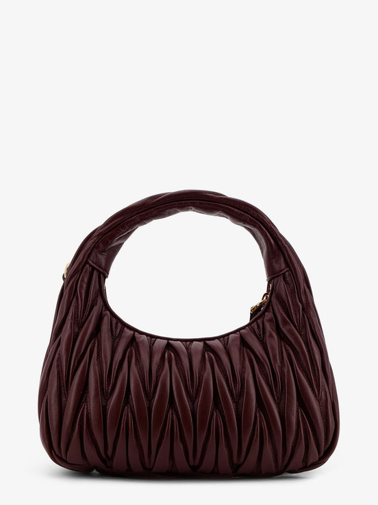 Wander quilted leather shoulder bag