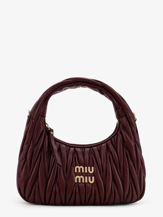 Wander quilted leather shoulder bag