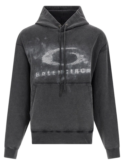 'Washed Crayon Loop' hoodie